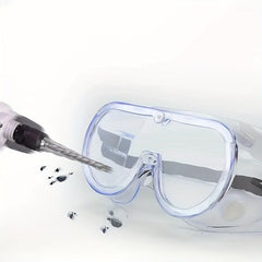 Anti Fog Safety Goggles Wide View Adjustable Chemical Splash Eyewear