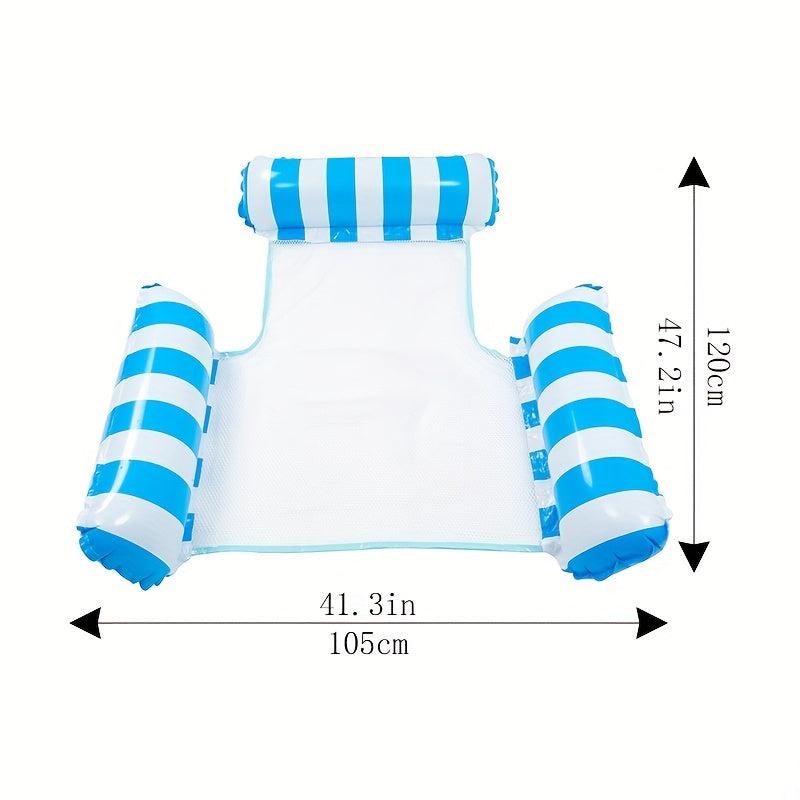 Inflatable Floating Hammock Pool Lounger