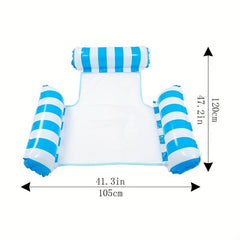 Inflatable Floating Hammock Pool Lounger
