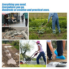 100pcs Anti Skid Polypropylene Shoe Covers Office Work Boots Carpet Protection