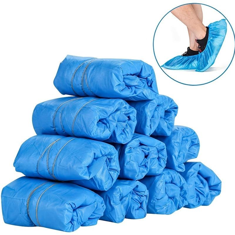 100pcs Anti Skid Polypropylene Shoe Covers Office Work Boots Carpet Protection