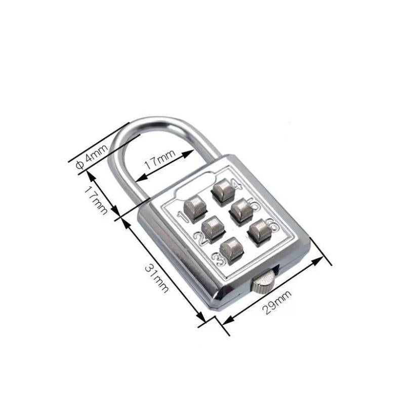 Outdoor Waterproof Password Lock Door Lock Security Cabinet Mini Lock