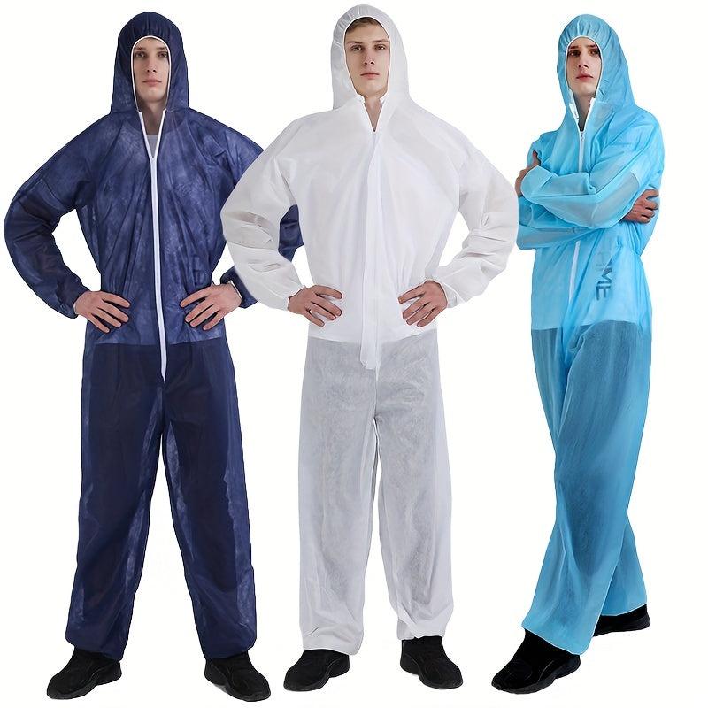 Disposable One-piece Protective Clothing With Hat