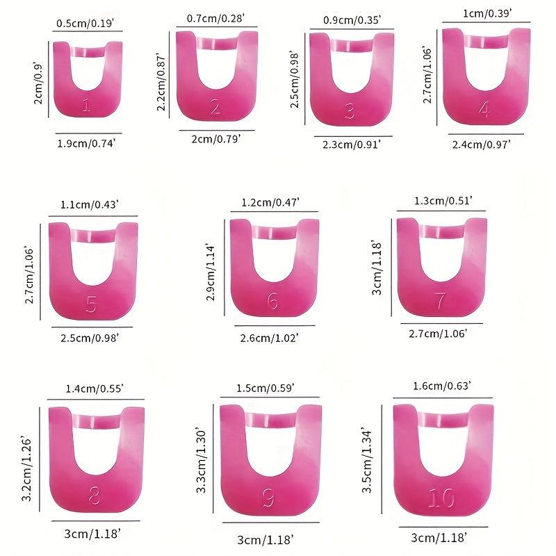 26pcs U Curve Nail Protector Set for Perfect Nail Art