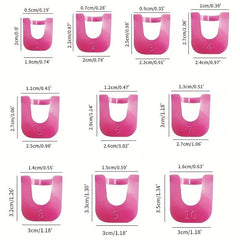 26pcs U Curve Nail Protector Set for Perfect Nail Art