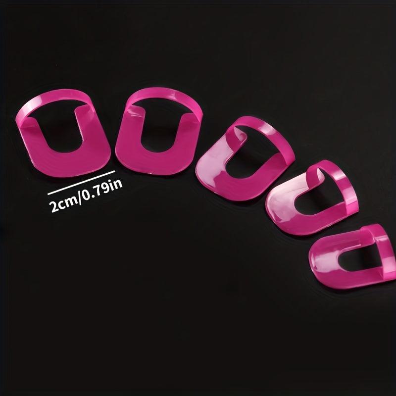 26pcs U Curve Nail Protector Set for Perfect Nail Art