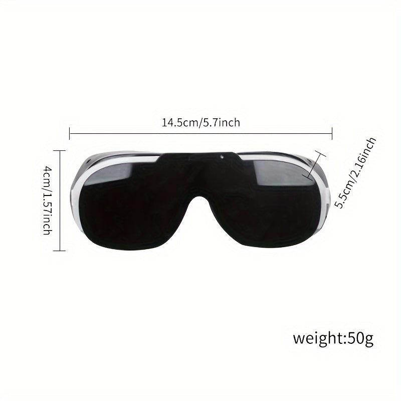 Welding Glasses Anti-glare Anti-UV Face Protection Goggles