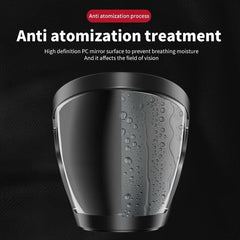 Anti Fog Face Shield HD Transparent Protection Against Droplets Dust Fumes