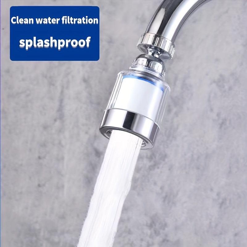 Faucet Water Filter Splash Proof Rust Proof for Kitchen Bathroom