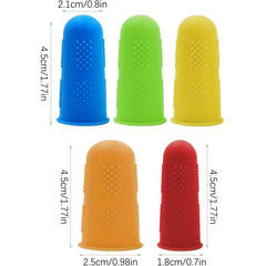 5pcs Silicone Finger Protectors for Hot Glue, Hot Glue Finger Pro