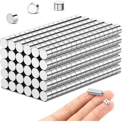 600pcs Small Magnets 3x2mm Tiny Strong Mini Refrigerator Office Magnets
