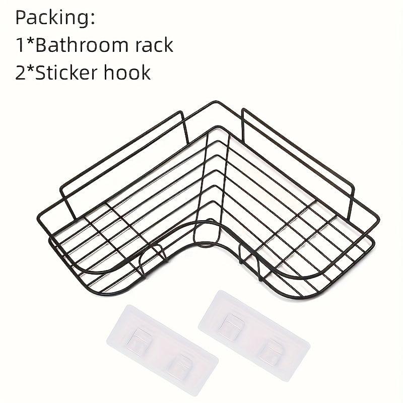 Stylish Metal Bathroom Shelf Rack
