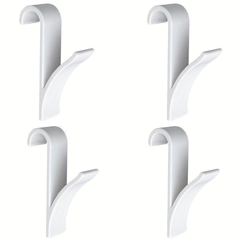 4pcs Storage Rack Clip for Kitchen Bathroom Clothes Towel