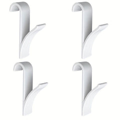 4pcs Storage Rack Clip for Kitchen Bathroom Clothes Towel