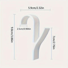 4pcs Storage Rack Clip for Kitchen Bathroom Clothes Towel