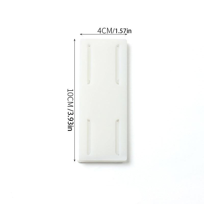 Power Strip Holder Fixator for Hotel No Hole Plug in Wall Socket