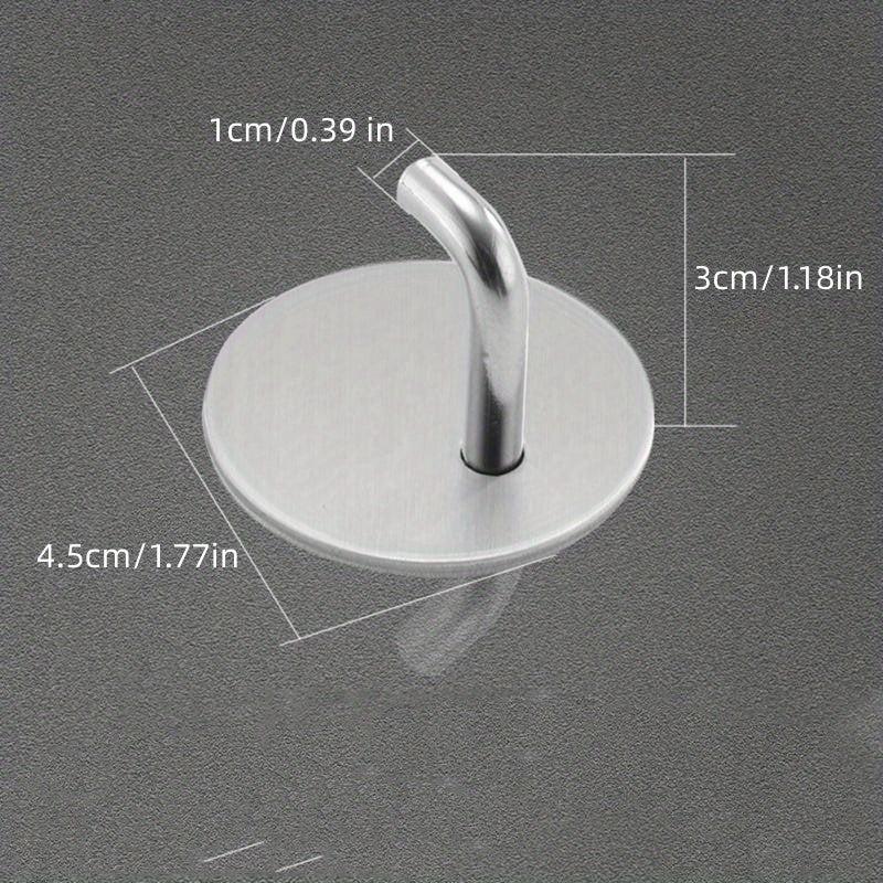 Self Adhesive Hook Wall Hook Rack Towel Hook Stainless Steel Coat Hook