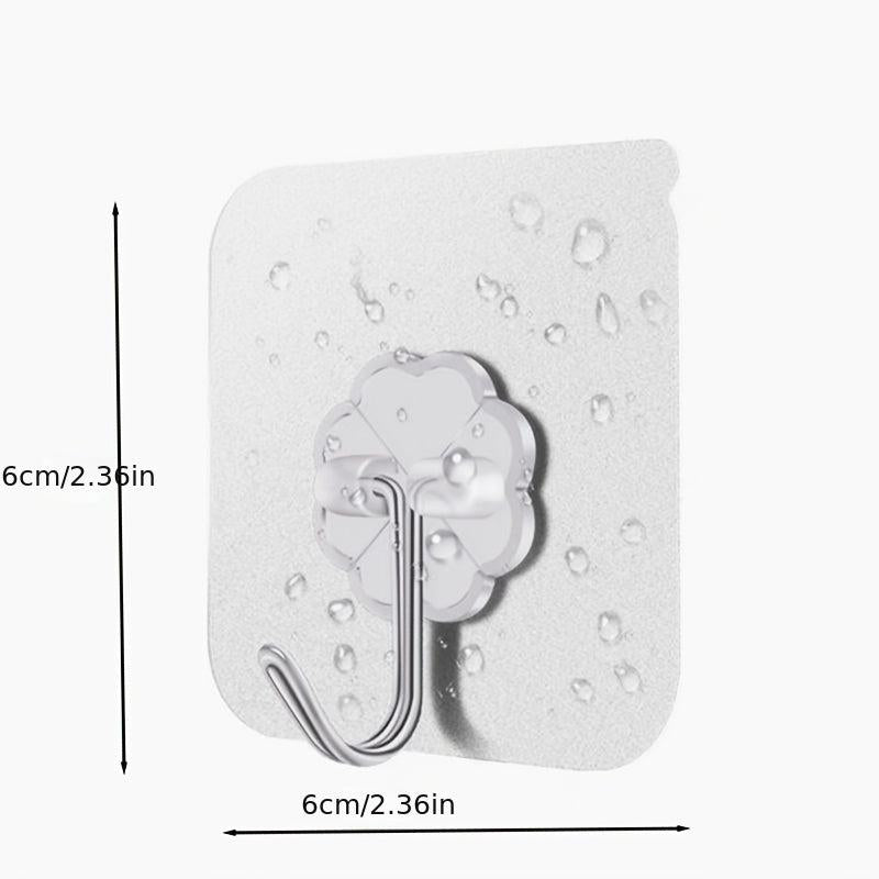 20pcs Transparent Strong Sticky Wall Hanging Nail Hook