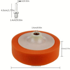 6 Inch 150mm Car Polishing Pad Sponge Wheel Waxing Disc