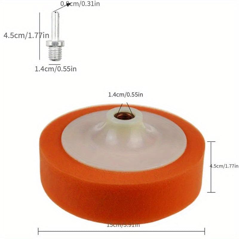 6 Inch 150mm Car Polishing Pad Sponge Wheel Waxing Disc