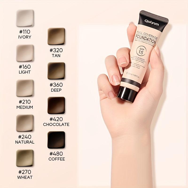 Matte Finish Full Coverage Liquid Foundation