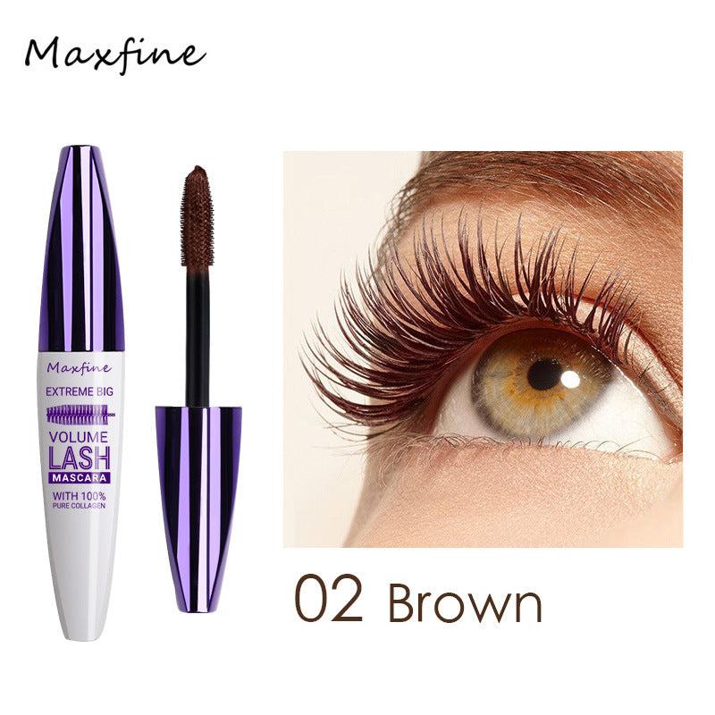 MAXFINE 5D Mascara Long Lasting Extreme Volume Mascara for Eyes
