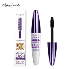 MAXFINE 5D Mascara Long Lasting Extreme Volume Mascara for Eyes