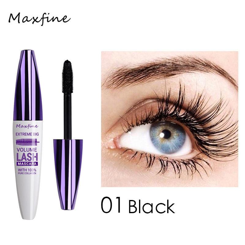MAXFINE 5D Mascara Long Lasting Extreme Volume Mascara for Eyes