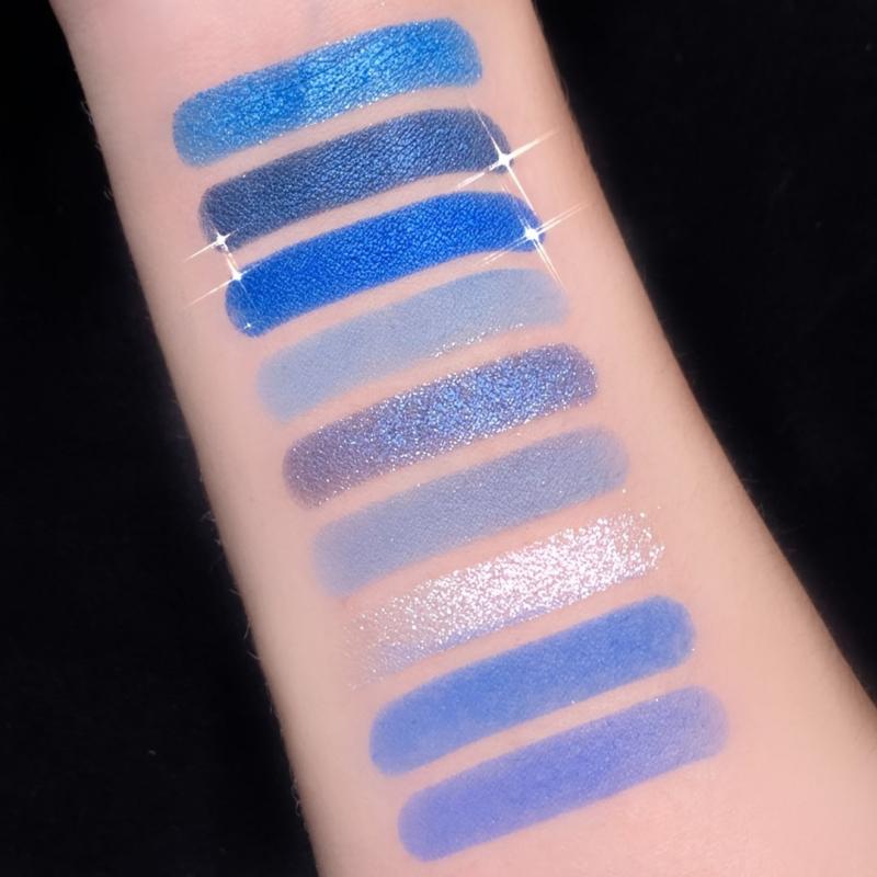 Demon 9 Eyeshadow Palette Matte & Shimmer High Pigmented Eyeshadow Powder
