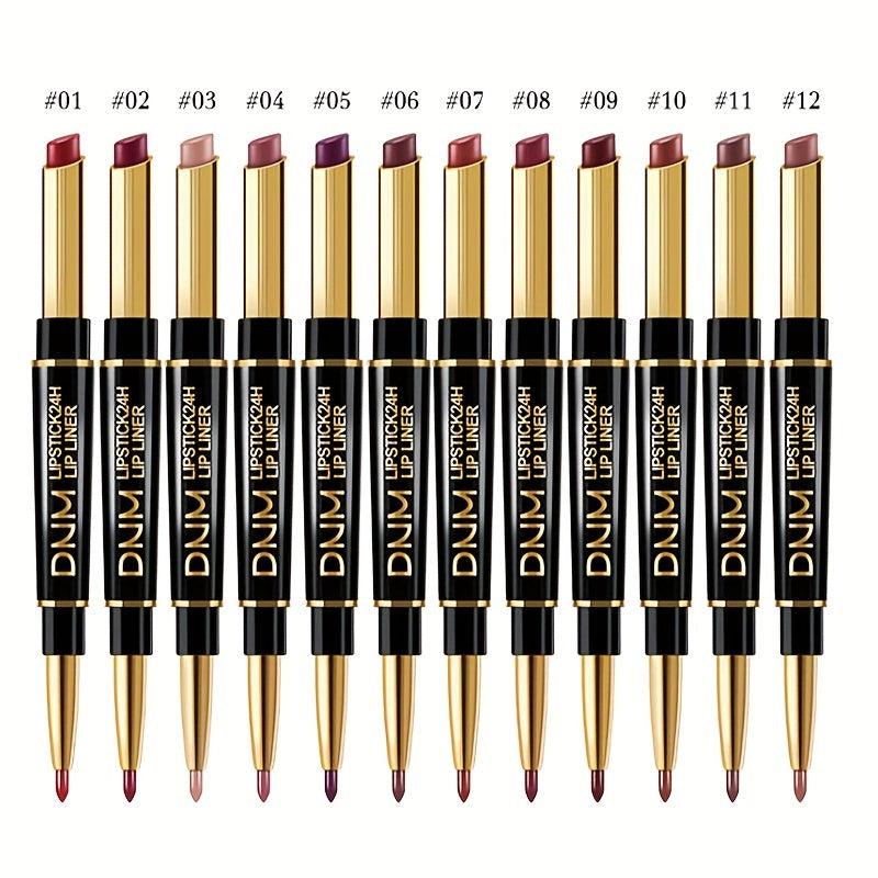 Double Ended Non Stick Cup Lipstick Lip Liner
