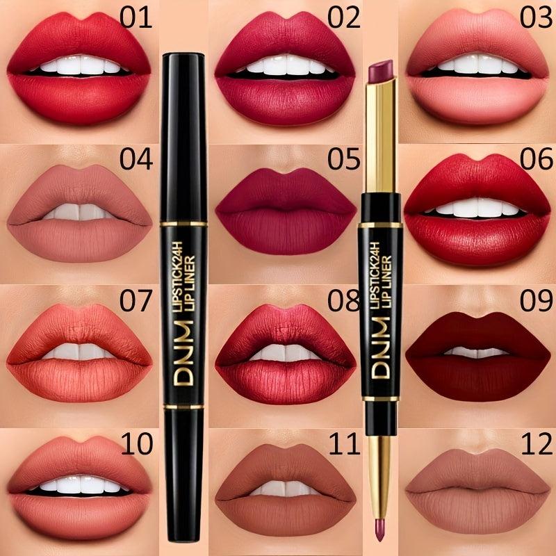 Double Ended Non Stick Cup Lipstick Lip Liner