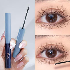 Waterproof Mascara with Fine Brush for Volumizing Lashes
