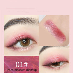 Two Tone Eyeshadow Stick Eye Brightening Pearly & Glitter Earth Tone