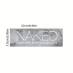 12 Smoky Eyeshadow Palette Hypoallergenic Earth Tones