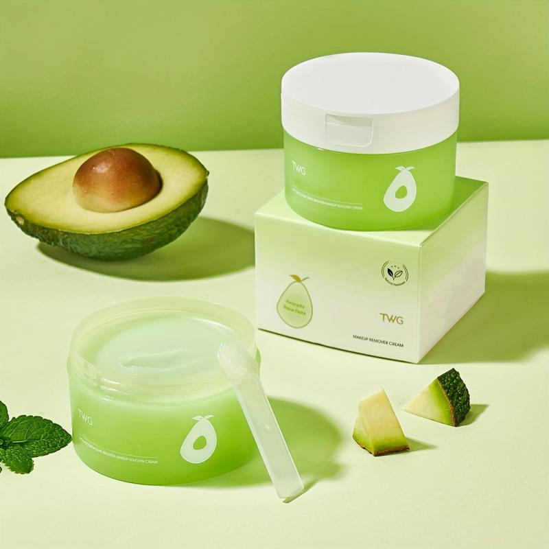 Avocado Makeup Remover Cream - Gentle Deep Cleansing for Face Eyes Lips