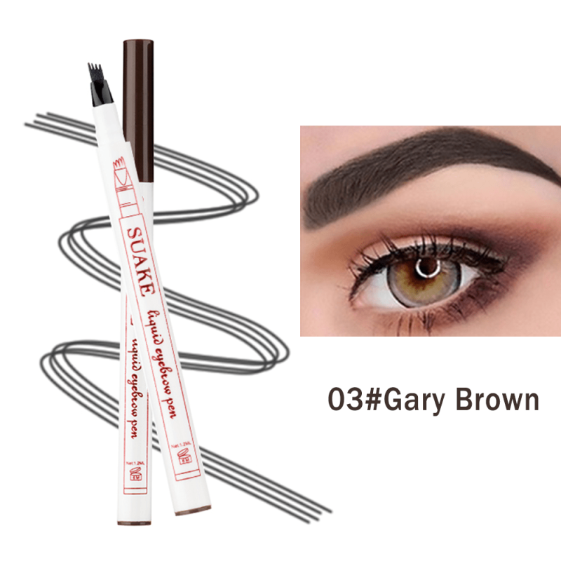 Long Wear Waterproof Eyebrow Pen Natural Look Eyebrow Makeup Tool
