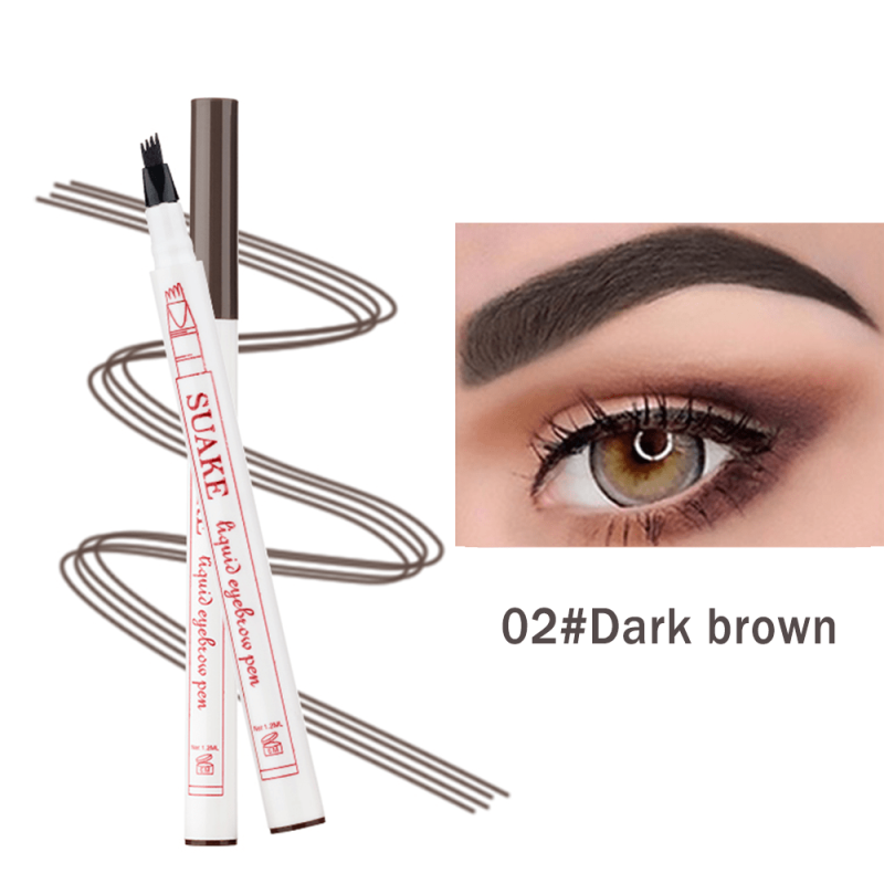 Long Wear Waterproof Eyebrow Pen Natural Look Eyebrow Makeup Tool