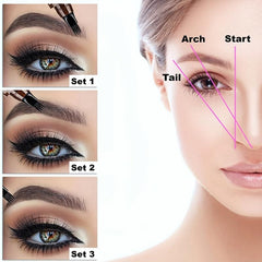 Long Wear Waterproof Eyebrow Pen Natural Look Eyebrow Makeup Tool
