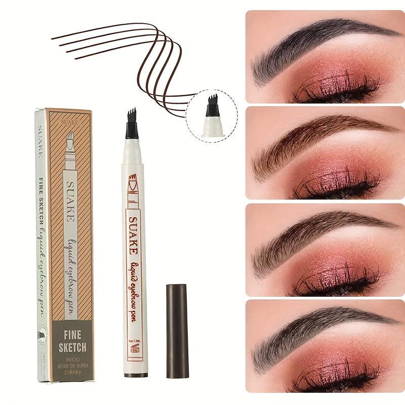 Long Wear Waterproof Eyebrow Pen Natural Look Eyebrow Makeup Tool