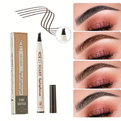 Long Wear Waterproof Eyebrow Pen Natural Look Eyebrow Makeup Tool
