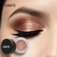 Glitter Eyeshadow Gel Waterproof Easy to Apply Pearly Makeup