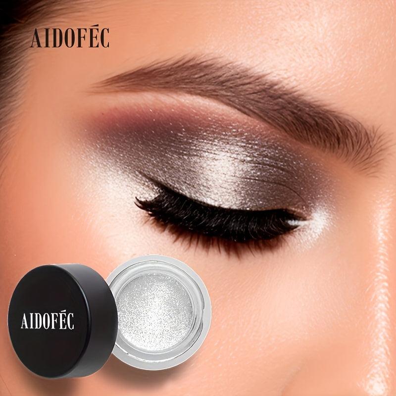 Glitter Eyeshadow Gel Waterproof Easy to Apply Pearly Makeup