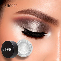 Glitter Eyeshadow Gel Waterproof Easy to Apply Pearly Makeup
