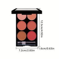 6 Blush Palette for Natural Makeup