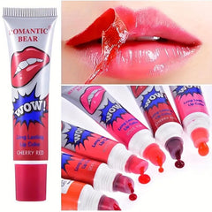 Long Lasting Tear Off Liquid Lipstick Waterproof Lip Gloss - 6 Colors