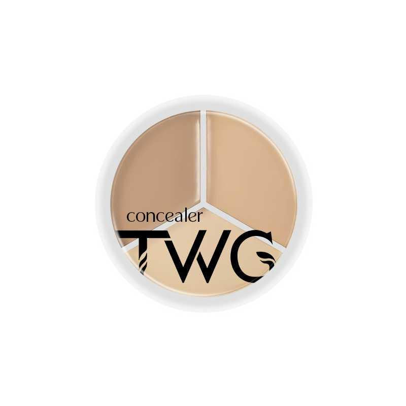 Long Lasting 3 Concealer Palette for Brightening and Covering Acne Marks