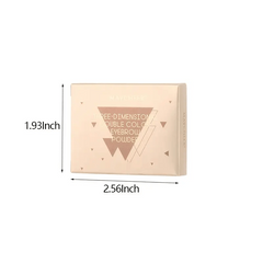 Double Effect Eyebrow Powder Palette with Brush