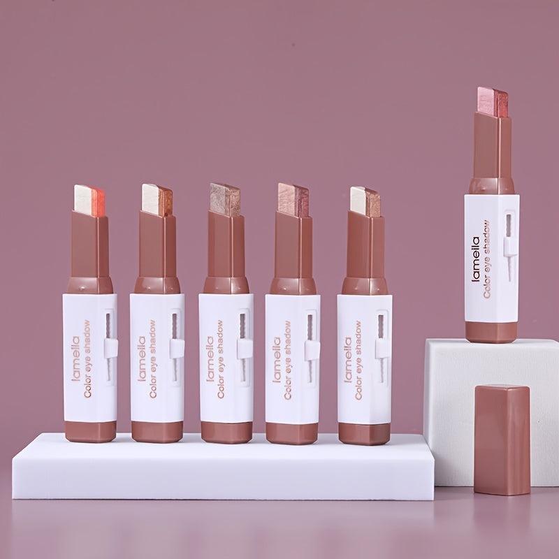 Gradient 2 Eyeshadow Stick Waterproof Sweatproof Makeup Tool