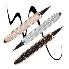 Magic Eyeliner Pen Fast Drying Self Adhesive Waterproof High Pigmented Eyeliner