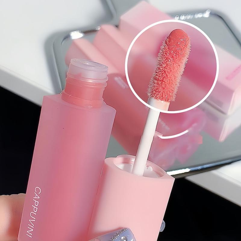 6 Colors Lipstick and Lip Gloss Set Pink Love Lip Glaze
